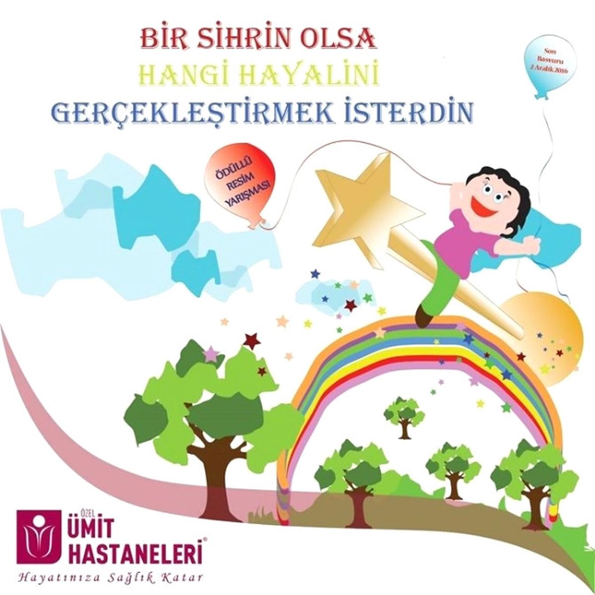 Özel Ümit Hastanelerinden Çocuklara Ödüllü Resim Yarışması