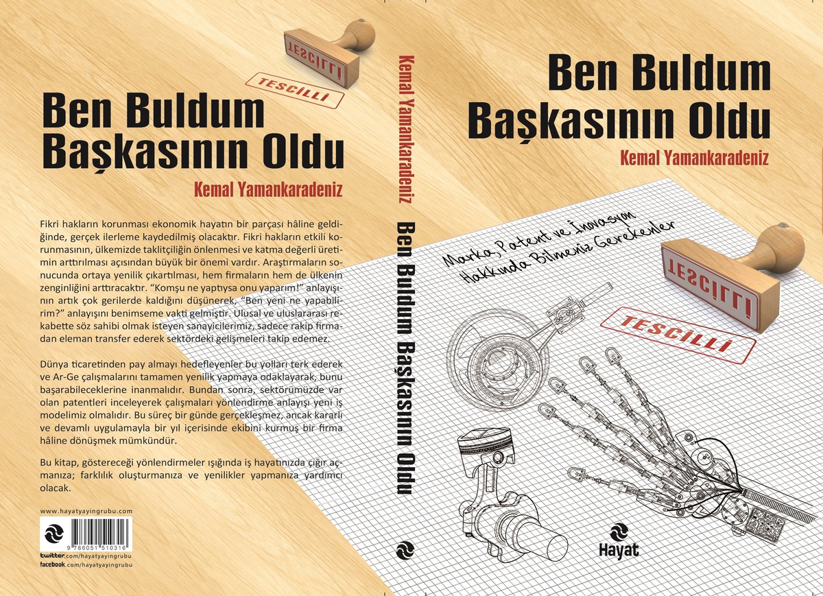 Sizin bulduğunuz başkasının olmasın diye yazılmış bir kitap