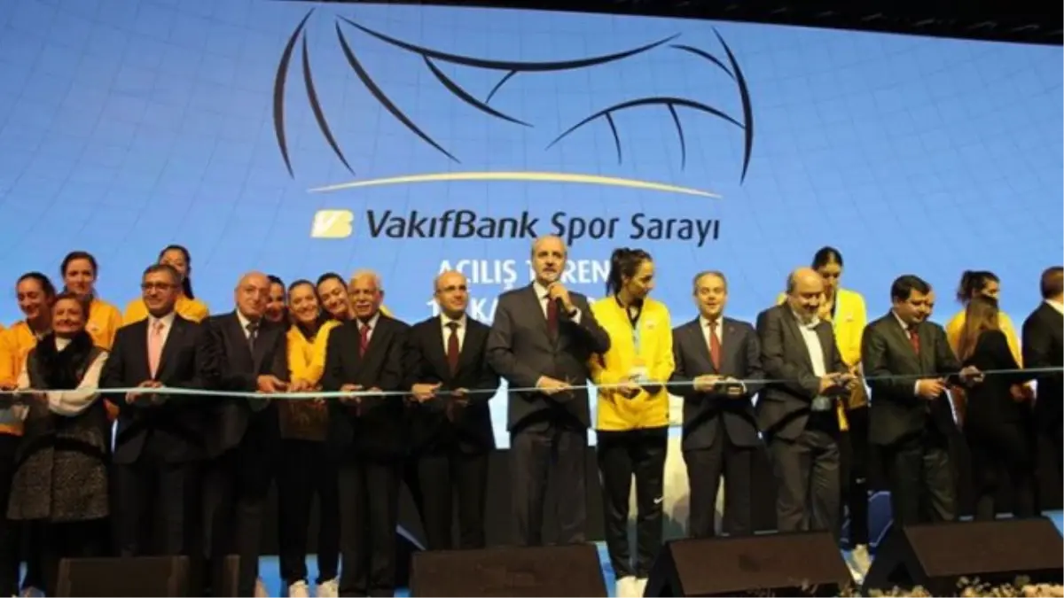 Vakıfbank Spor Sarayı\'nın Açılışı Yapıldı -2