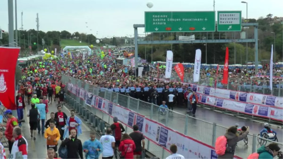 15 Temmuz Şehitler Köprüsü\'nde İlk Maraton