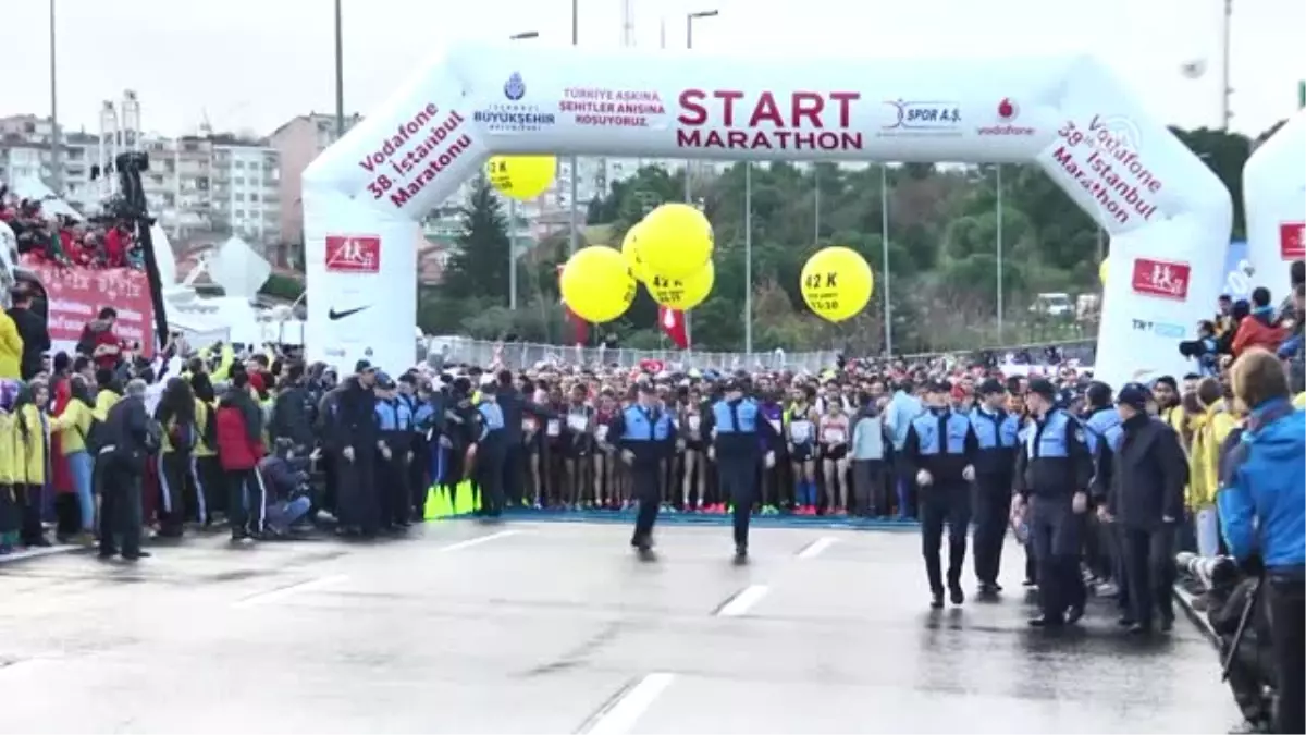 38. Istanbul Maratonu Başladı