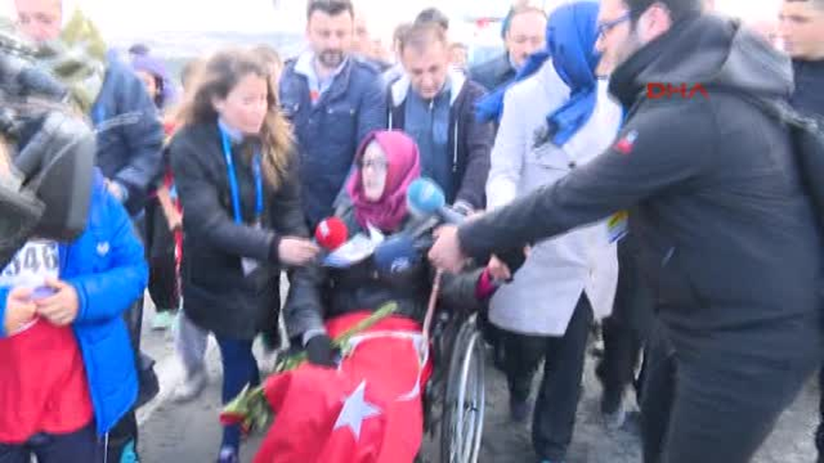 Aile ve Sosyal Politikalar Bakanı Ile 15 Temmuz Gazileri Birlikte Yürüdü