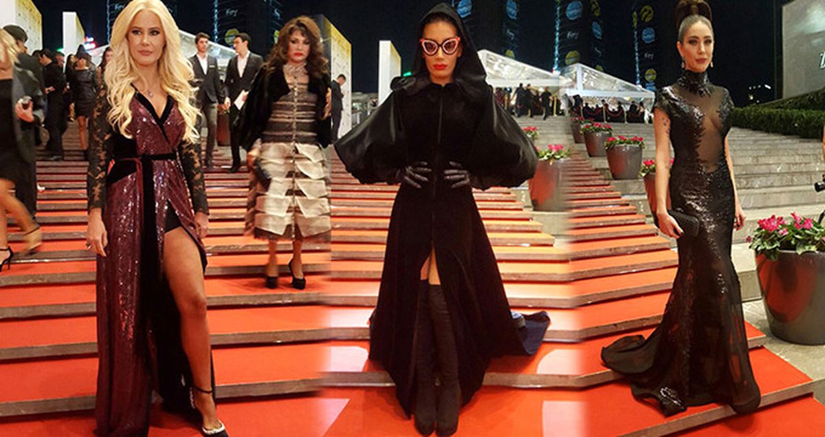 Altın Kelebek Ödülleri'nde Ünlüler Şıklık Yarışına Girdi