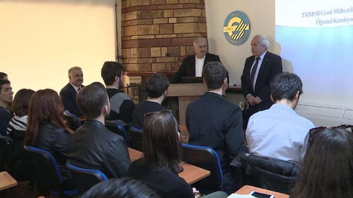 Başbakan Yıldırım Gemi Mühendisleri Odası\'nı Ziyaret Etti