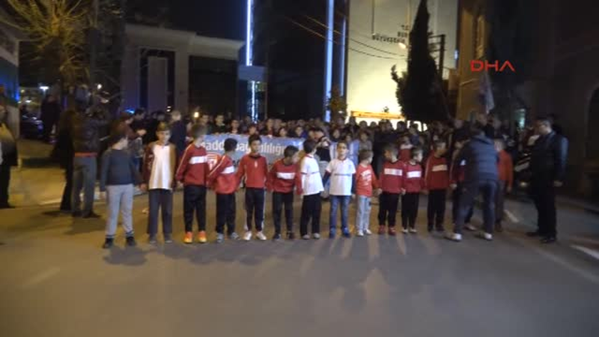 Bursa?da ?uyuşturucuya Hayır? Yürüyüşü