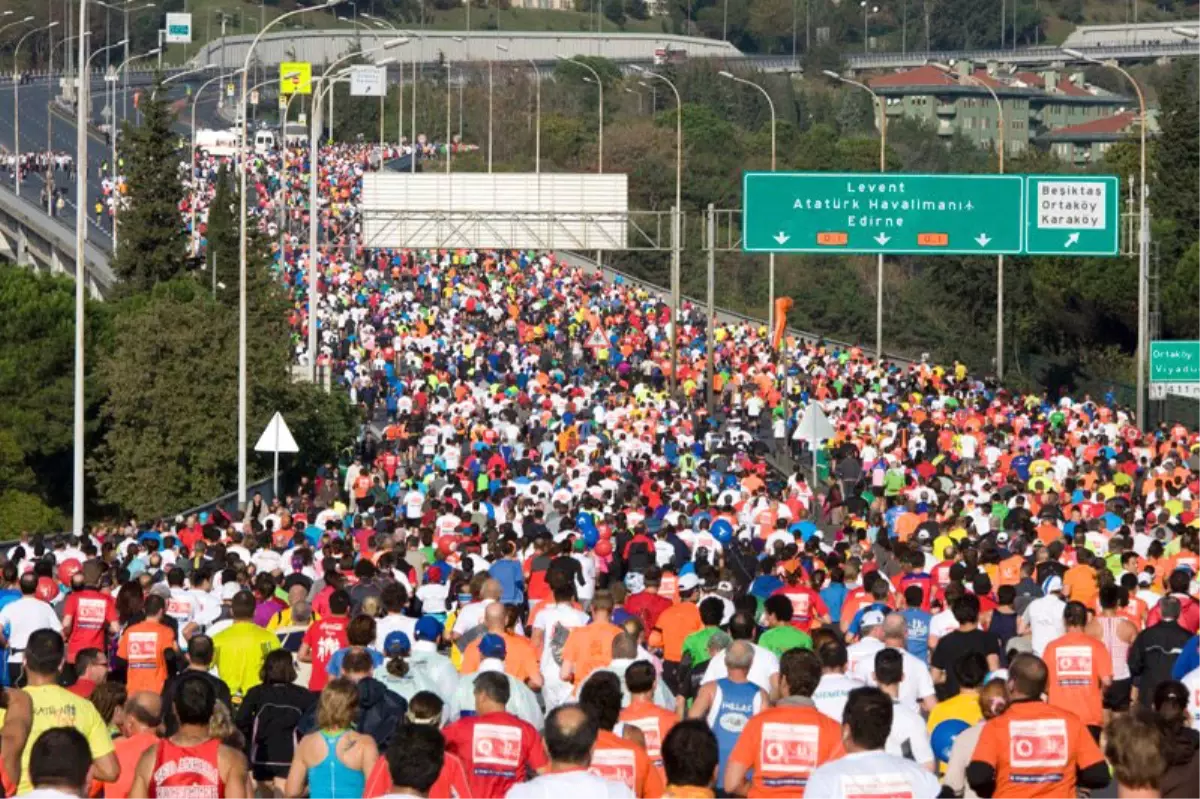 Dha İstanbul - 38. Vodafone İstanbul Maratonu Yapıldı (1)