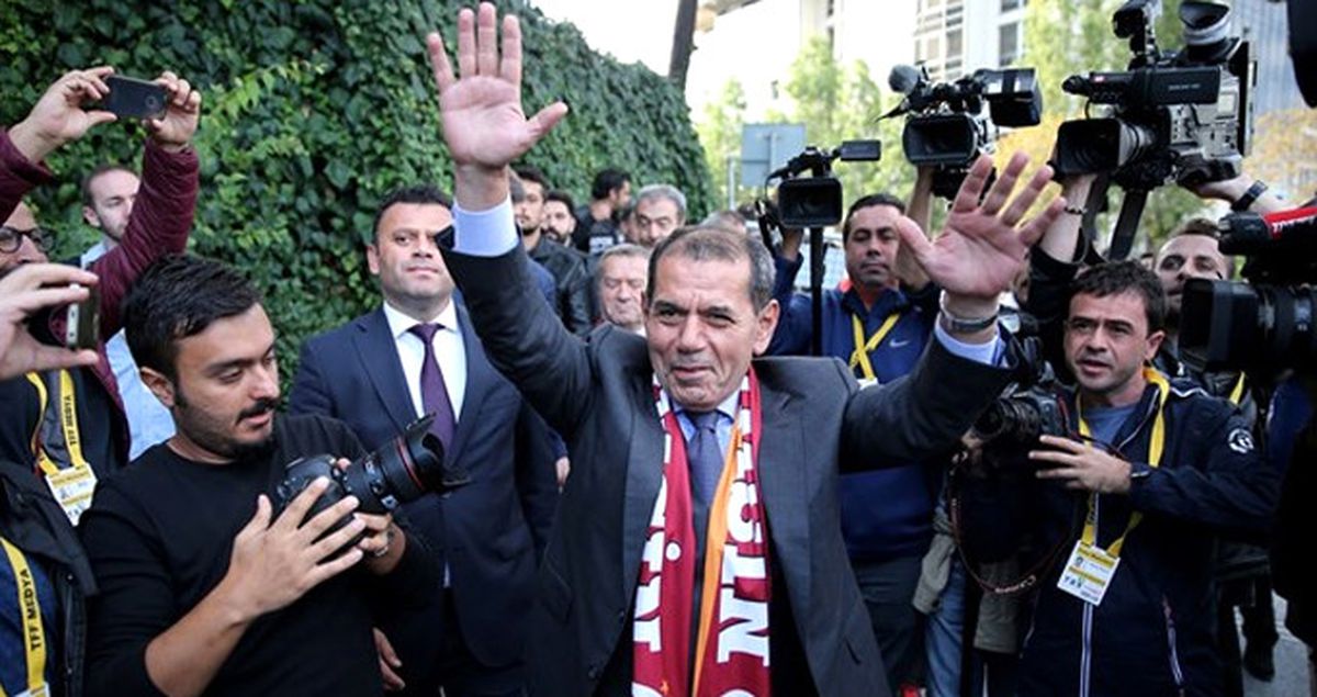 Dursun Özbek, Ülker Arena'daki Fenerbahçe-Galatasaray Maçına Gitti