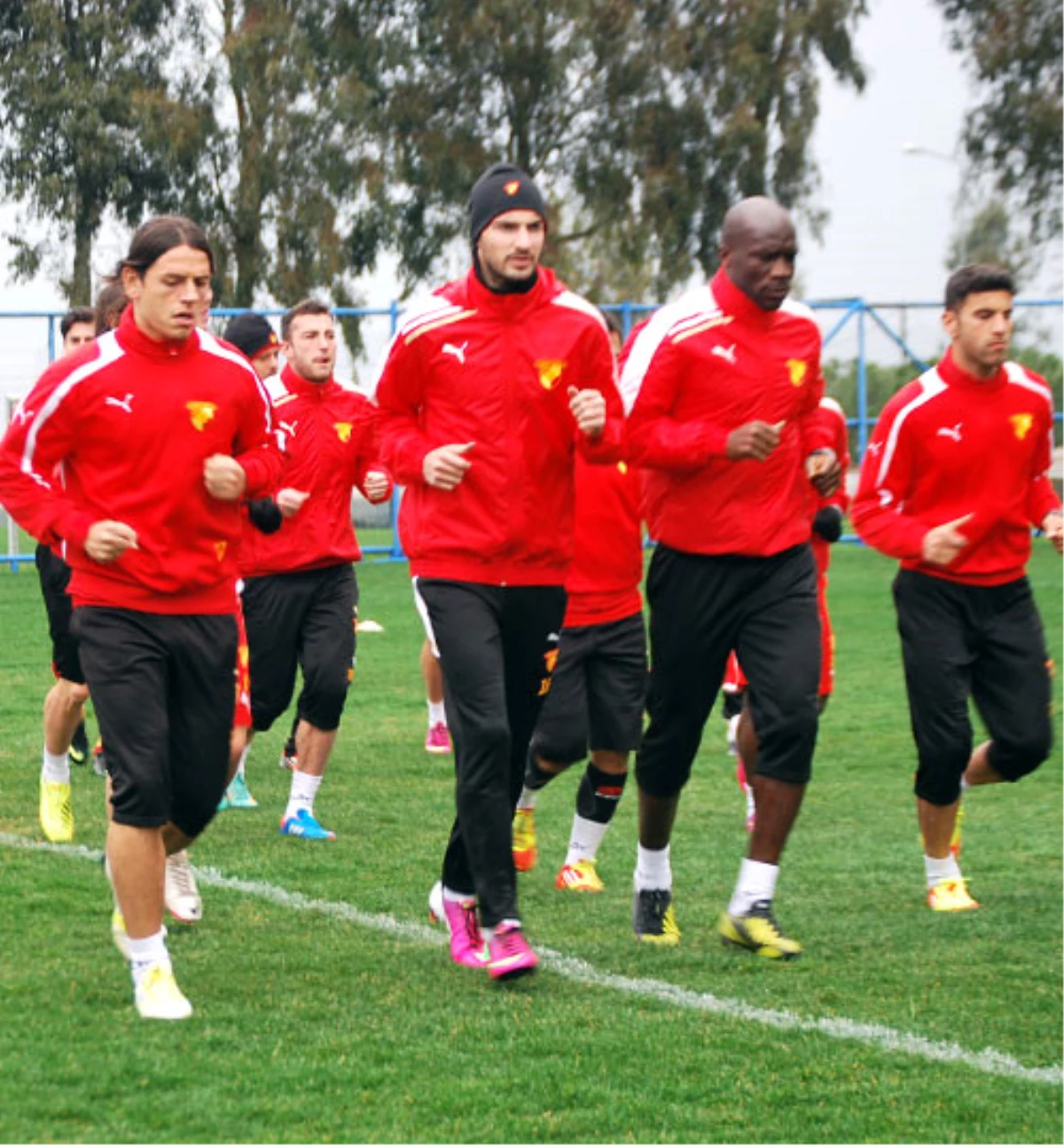 Göztepe\'de Bandırmaspor Maçı Hazırlıkları