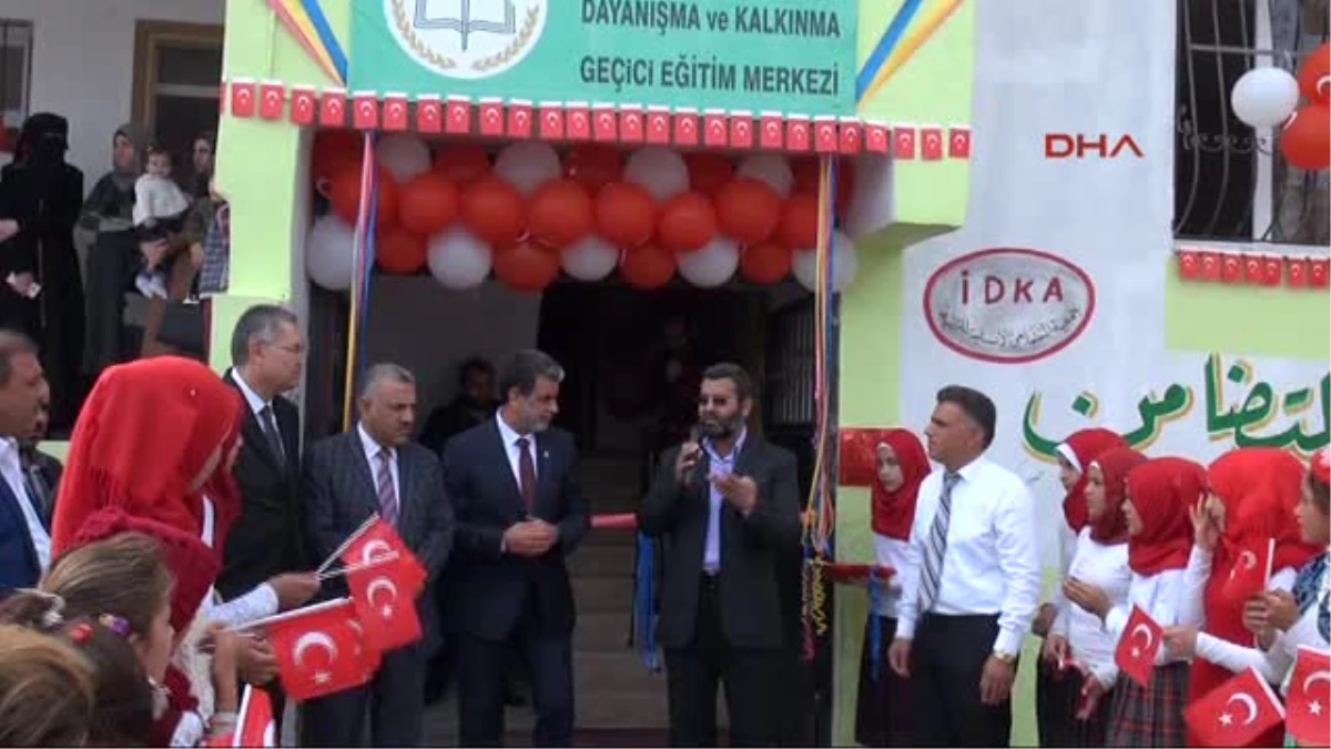 Hatay - Suriyeli Öğrenciler Için Yeni Geçici Eğitim Merkezi Açıldı