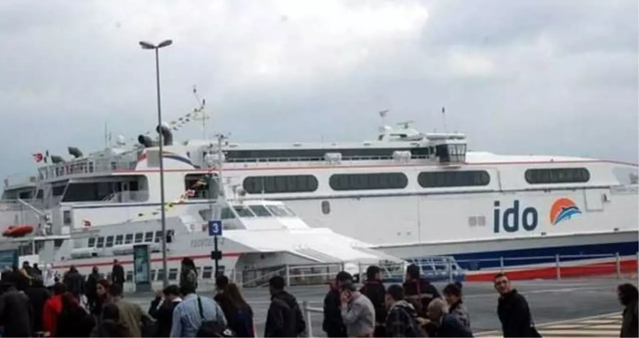 İDO İki Hat Hariç Tüm Seferler İptal Edildi
