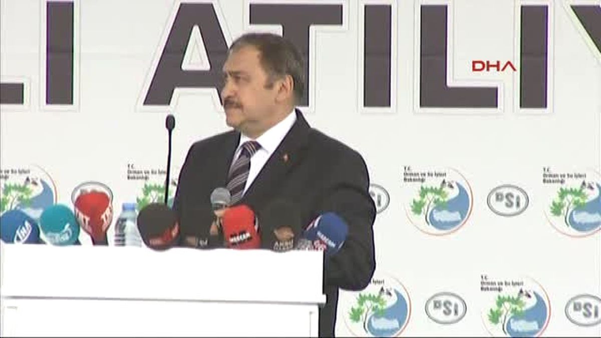 Kahramanmaraş Bakan Eroğlu DSİ Tesisleri Toplu Temel Atma ve Açılış Töreninde Konuştu 2