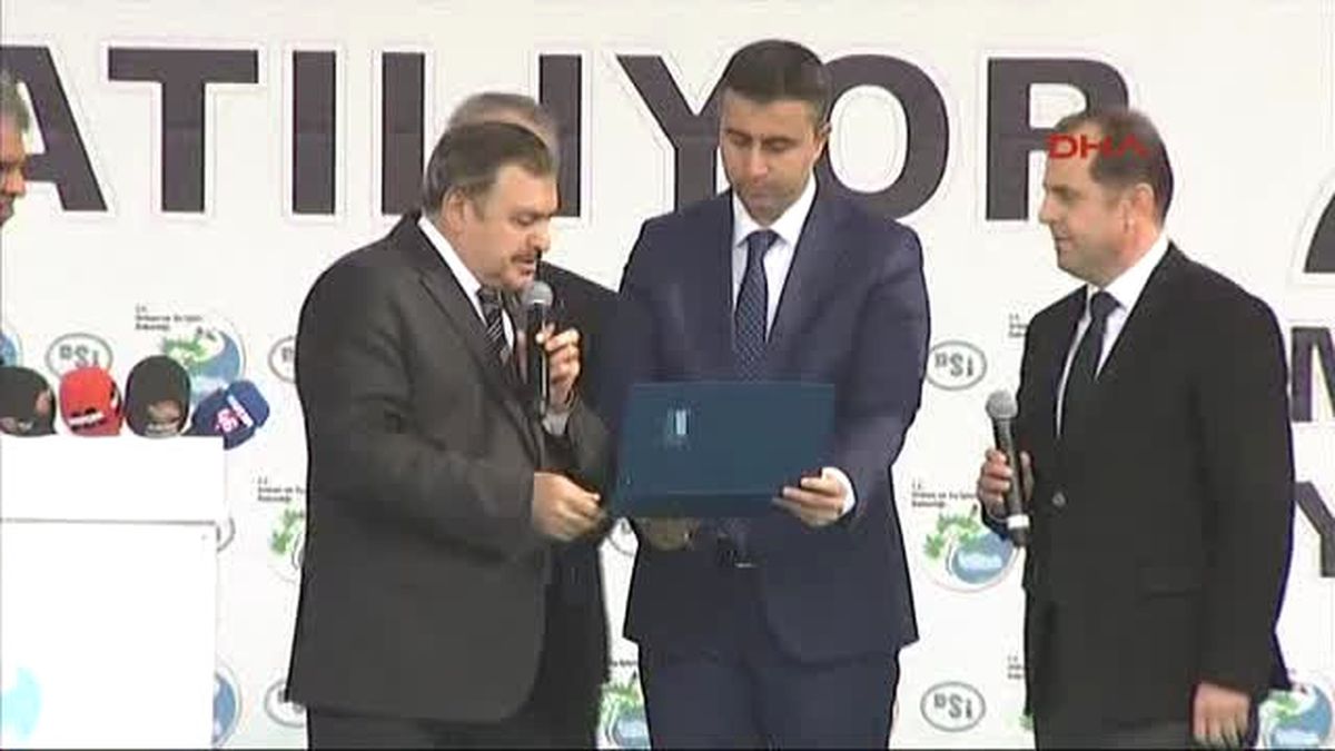 Kahramanmaraş Bakan Eroğlu DSİ Tesisleri Toplu Temel Atma ve Açılış Töreninde Konuştu 9