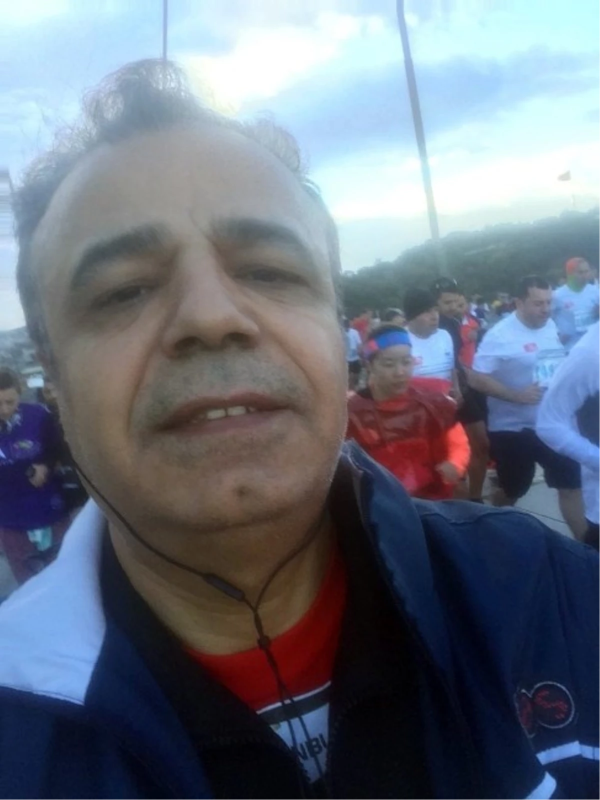 15 Temmuz Gazisi Azizoğlu, \'Kahramanlar Maratonu\'na Katıldı