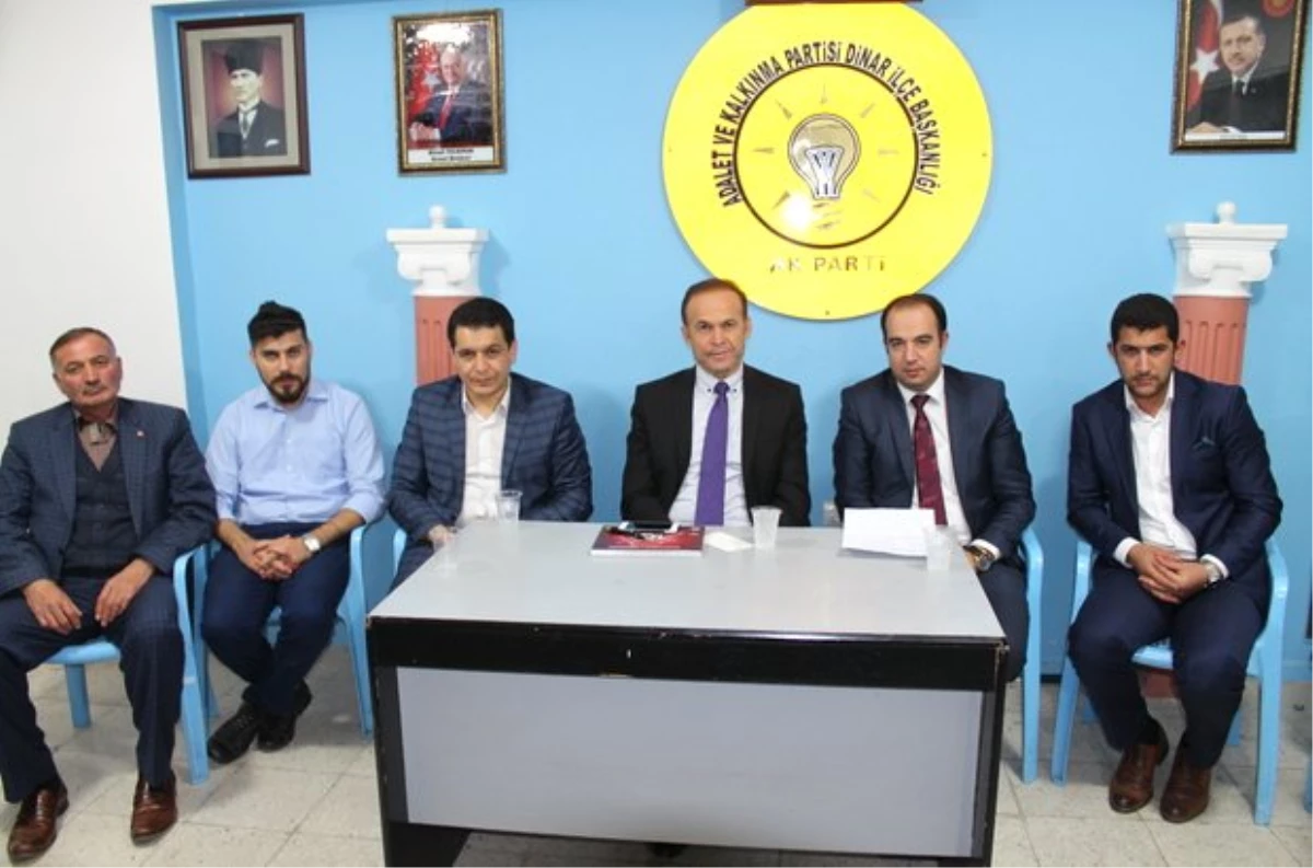AK Parti Afyonkarahisar Koordinatörü Akgün, Dinar\'da