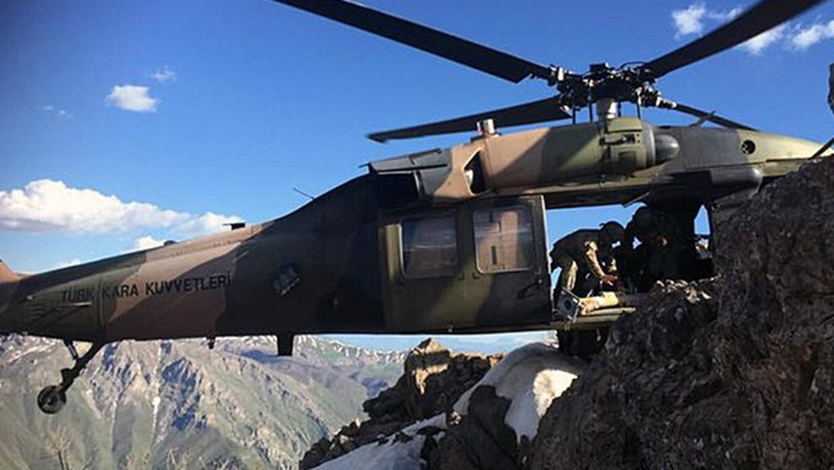 Mehmetçik İmkansızı Başardı: Aktütün'e Böyle İndi!