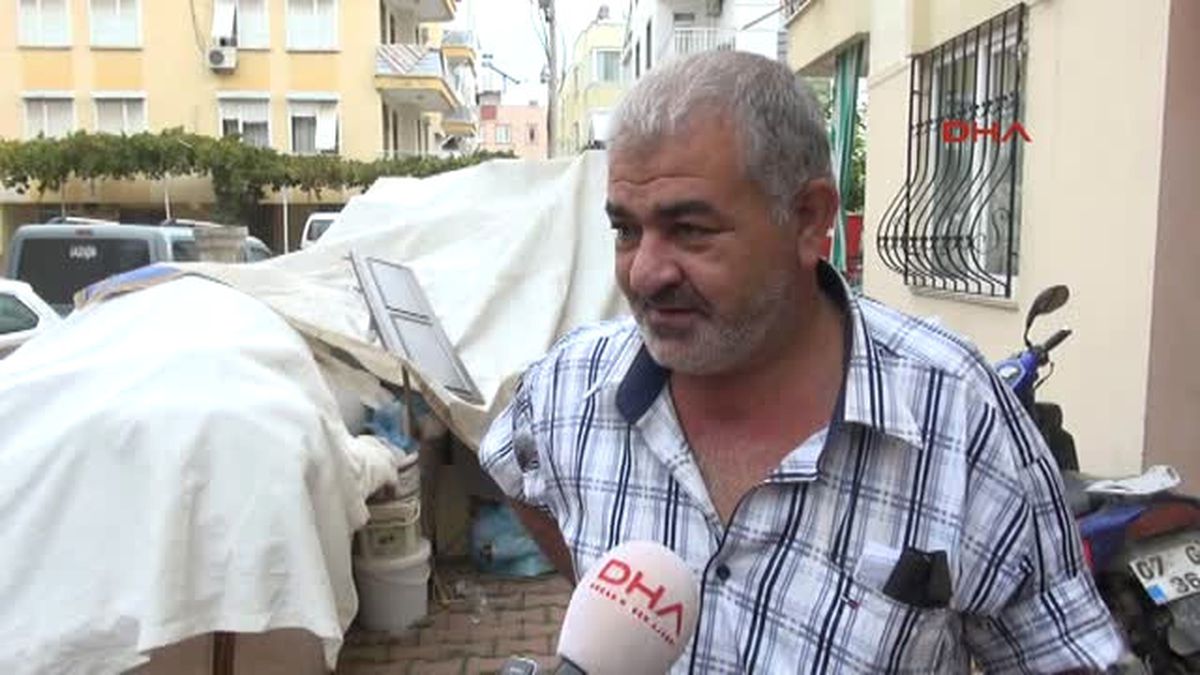 Antalya Kirayı Ödeyemediler, Sokakta Kaldılar