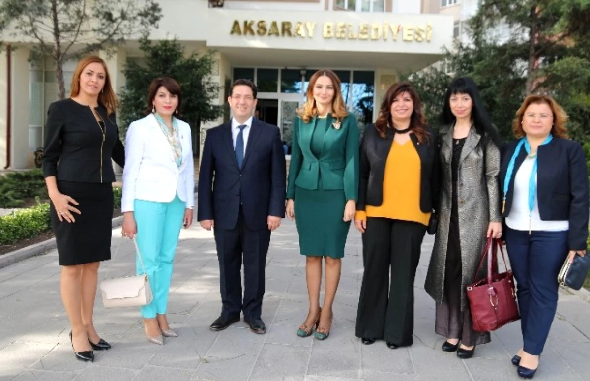 Azerbaycan Milletvekili Ganira Pashayeva\'dan Başkan Yazgı\'ya Ziyaret