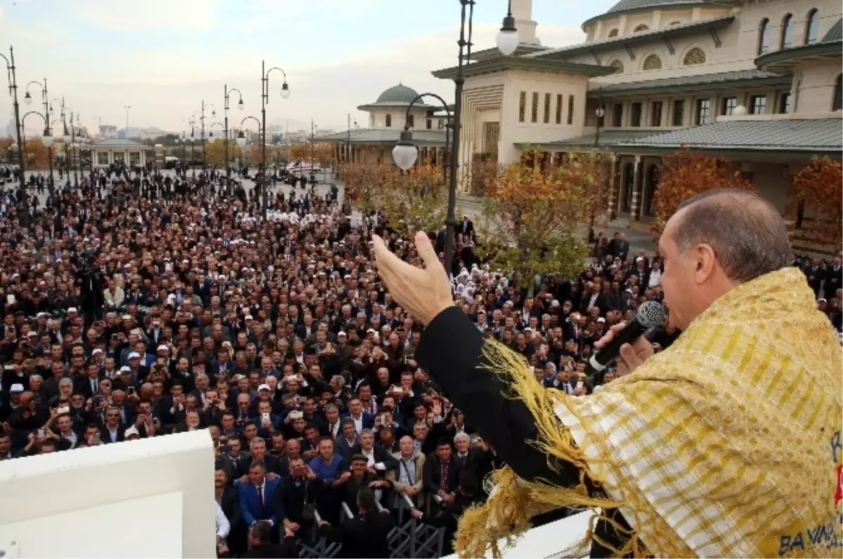 Cumhurbaşkanı Erdoğan: "Keşke Daha Büyüğünü Yapsaydık"