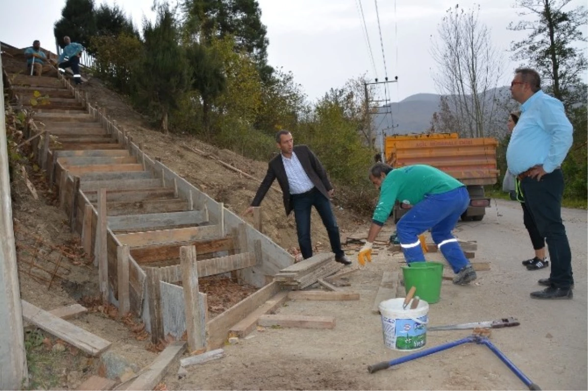 Derbent Pazar Yolu Güvenli Hale Getirildi