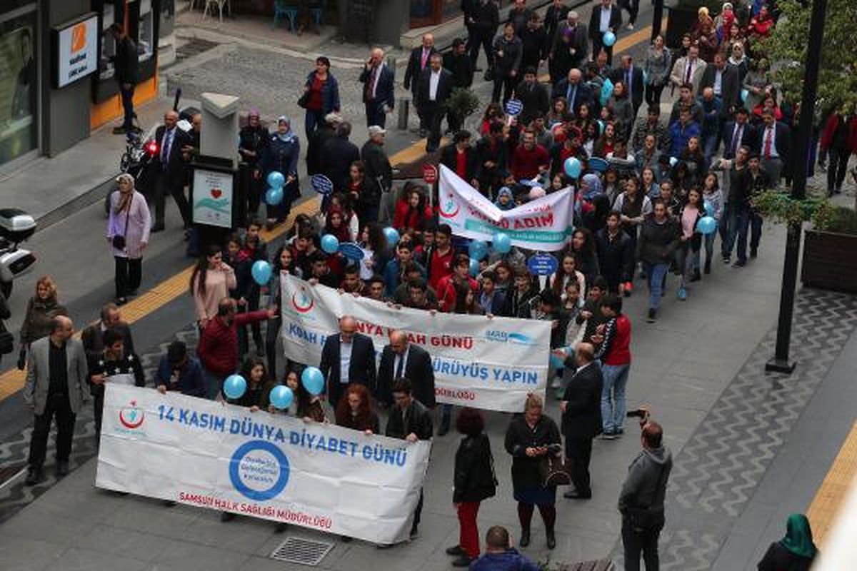 Diyabete Farkındalık İçin Yürüdüler