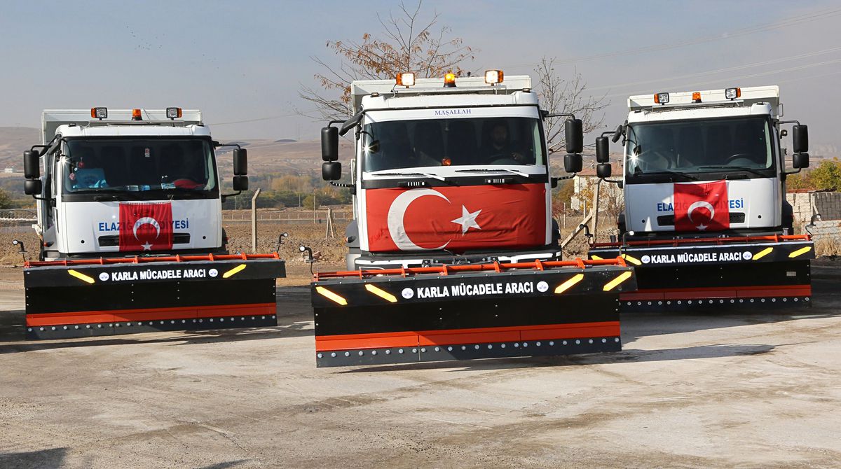Elazığ Belediyesi Kış Şartları İçin Hazırlıklarını Tamamladı