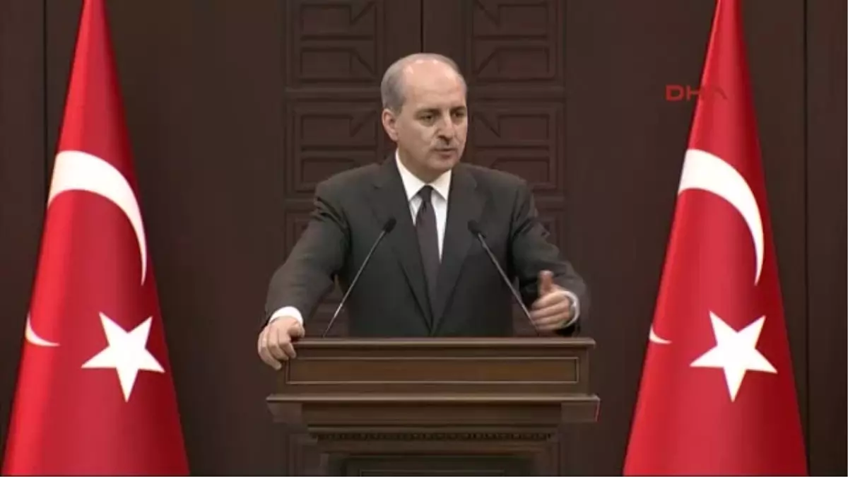 Hükümet Sözcüsü Numan Kurtulmuş, Bakanlar Kurulu Toplantısı Sonrası Açıklamalarda Bulundu.