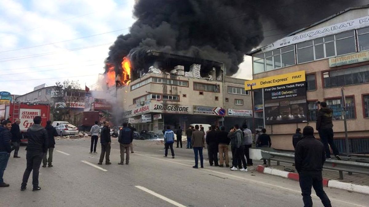 İstanbul Sultanbeyli'de Patlama! 10 Kişi Yaralı