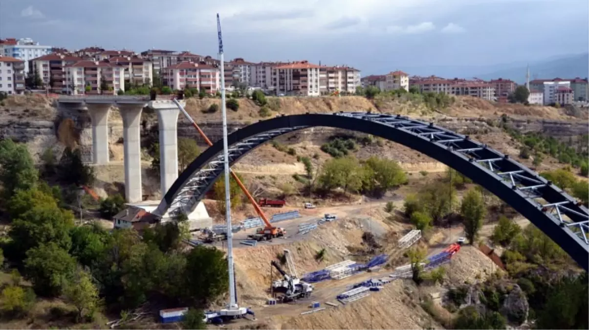 Karabük\'te "Kanyon Köprü" Çalışması