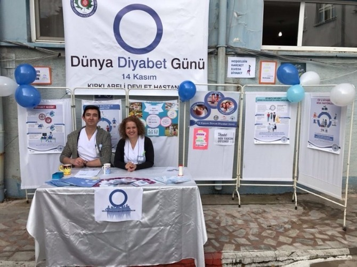 Kırklareli\'nde 14 Kasım Dünya Diyabet Günü Etkinliği