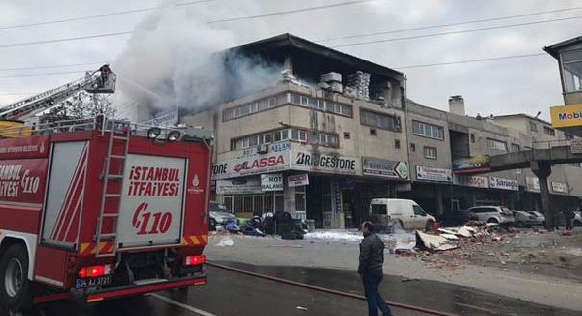 Sultanbeyli\'de Sanayi Sitesinde Patlama: 10 Yaralı (3)