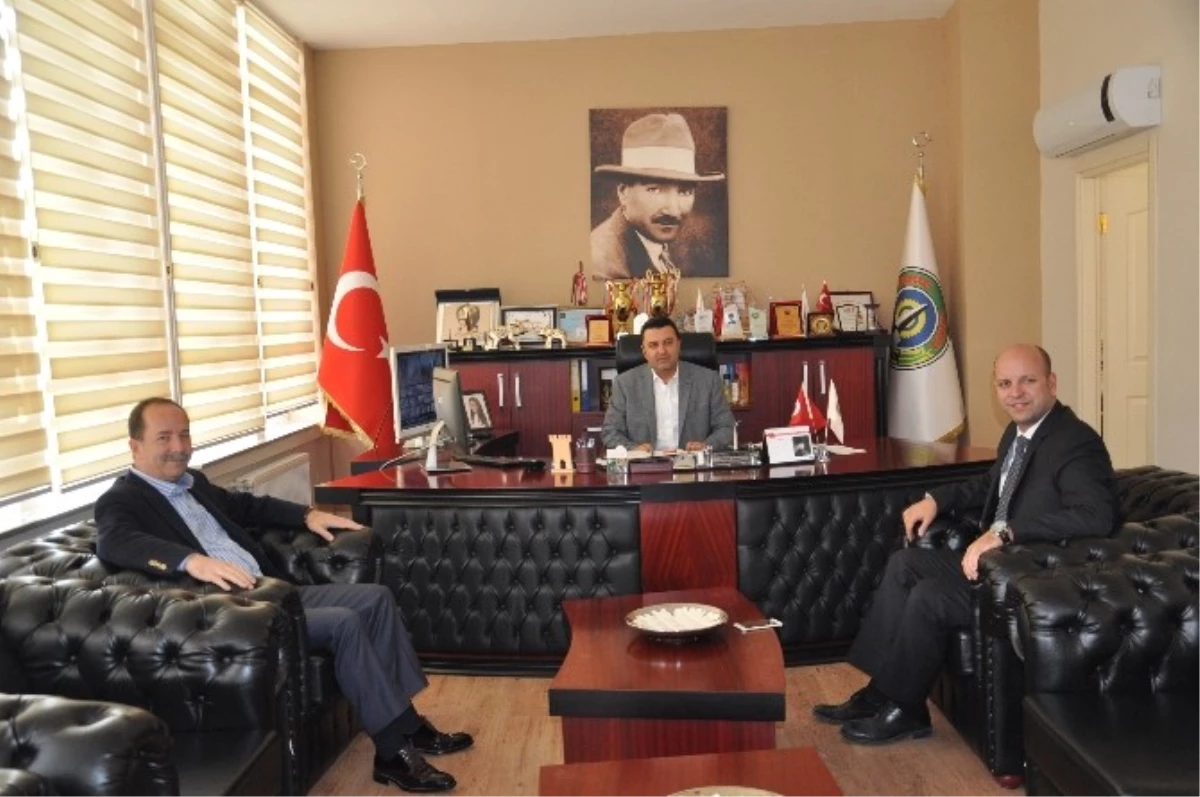 Başkan Gürkan\'dan Yurdakul\'a Ziyaret