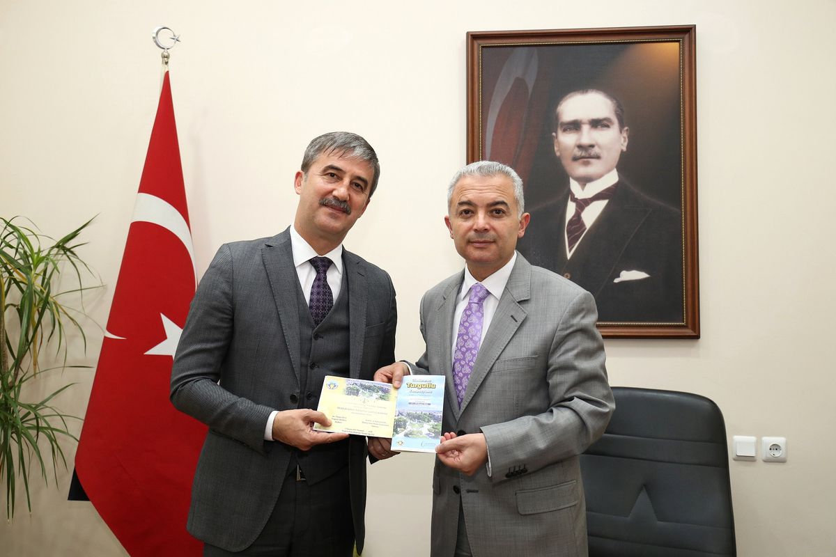 Başkan Şirin\'den Kaymakam Turan\'a Davet