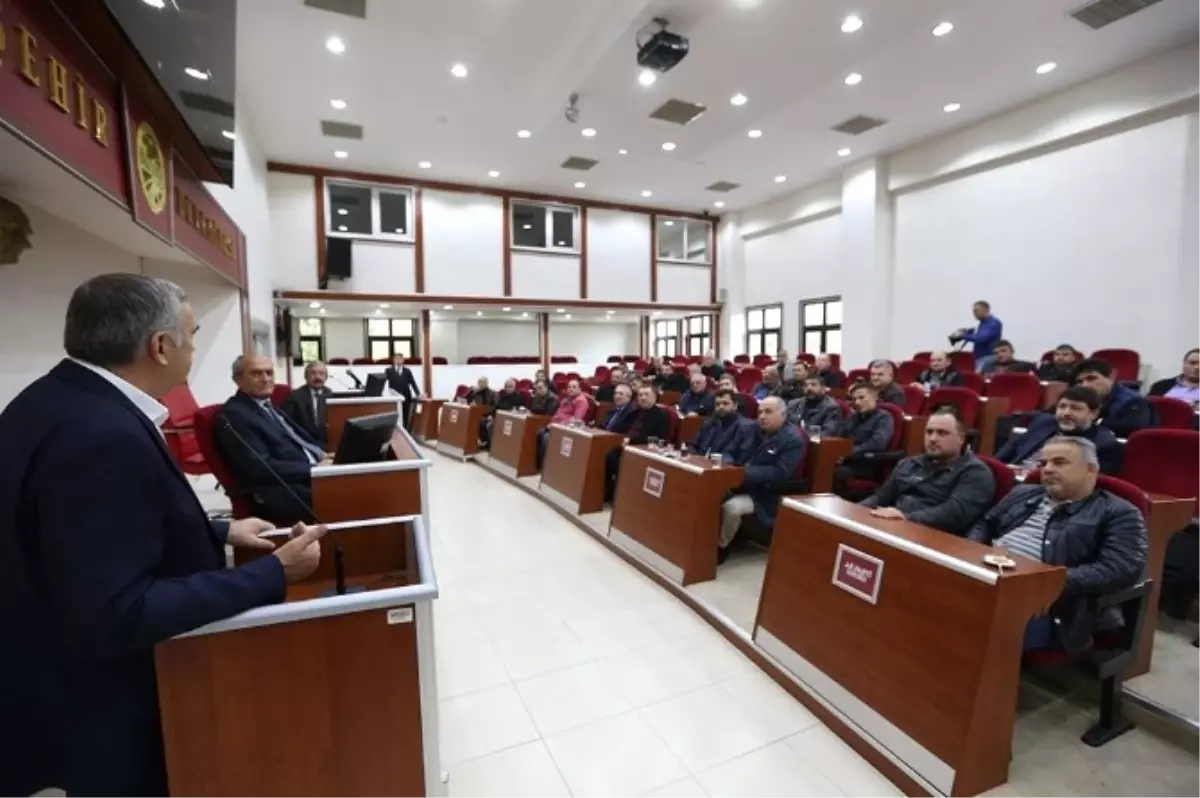 Başkan Toçoğlu, Taksiciler ile Bir Araya Geldi