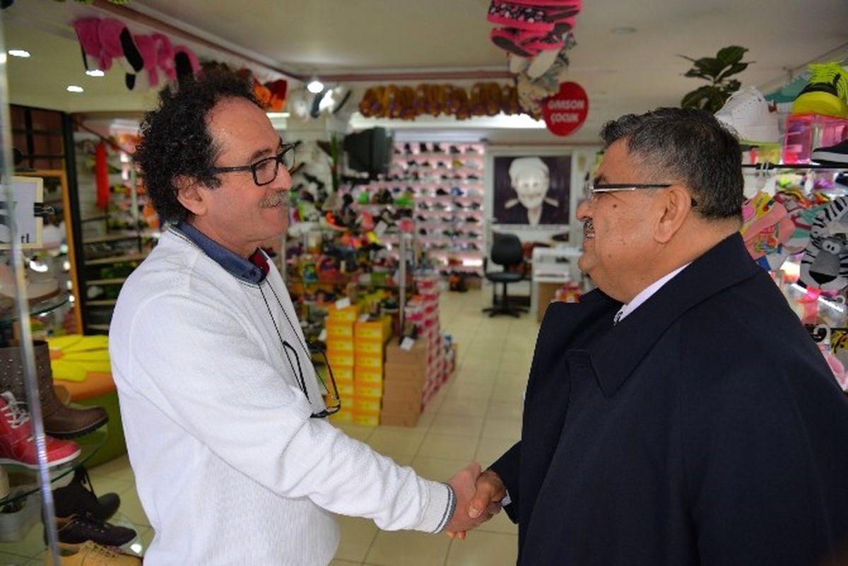 Bilecik Belediye Başkanı Selim Yağcı\'dan Esnaf Ziyareti