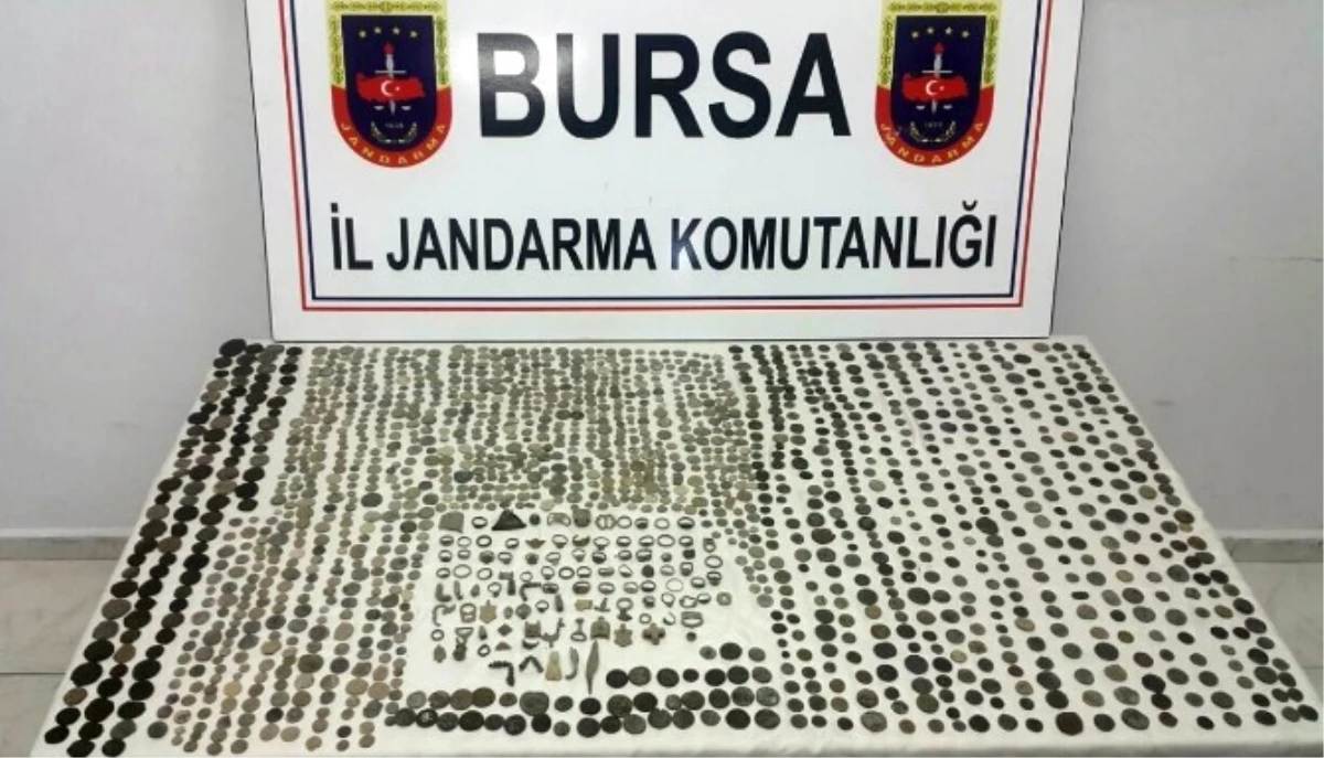 Bursa\'da 600 Bin Liralık Tarihi Eser Ele Geçirildi