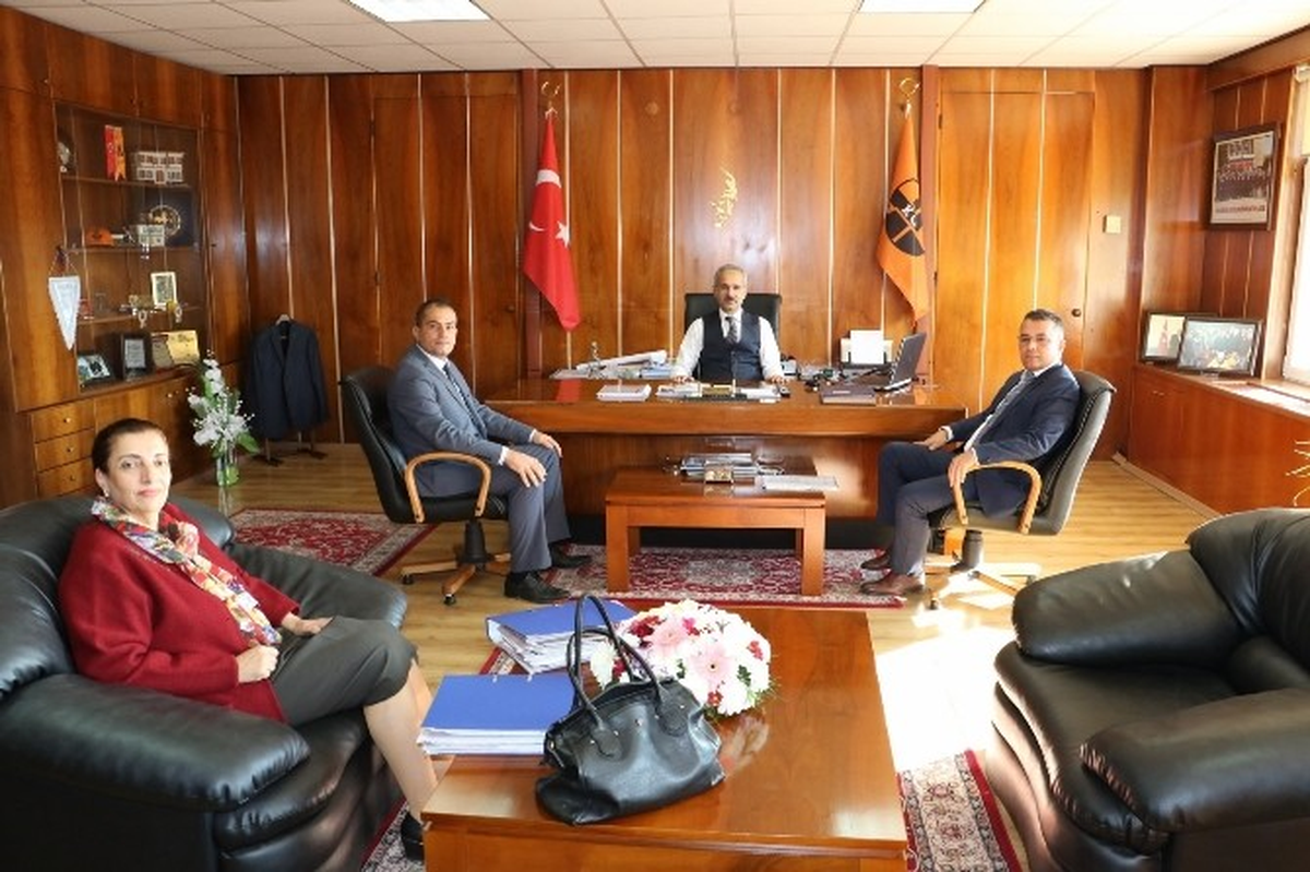 Büyükşehir ve Maski\'den Karayolları\'na Ziyaret