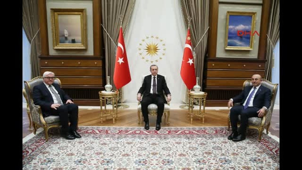Cumhurbaşkanı Erdoğan, Almanya Dışişleri Bakanı Steinmeier\'le Görüştü