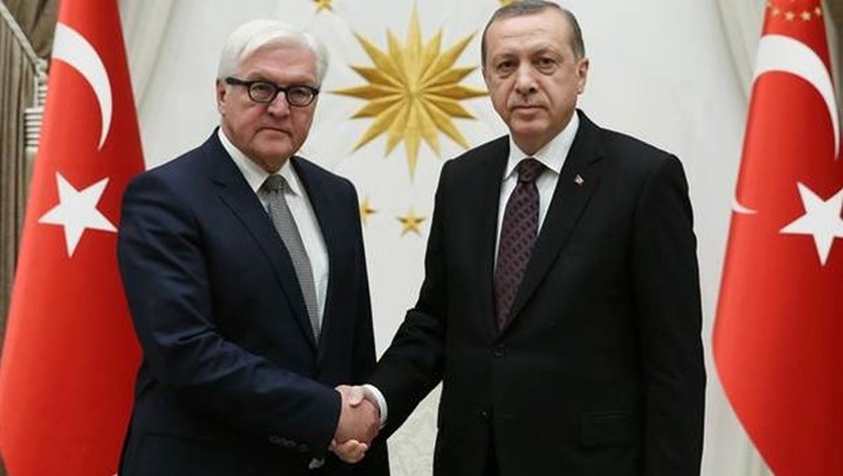 Dha Ankara - Cumhurbaşkanı Erdoğan, Almanya Dışişleri Bakanı Steinmeier\'le Görüştü