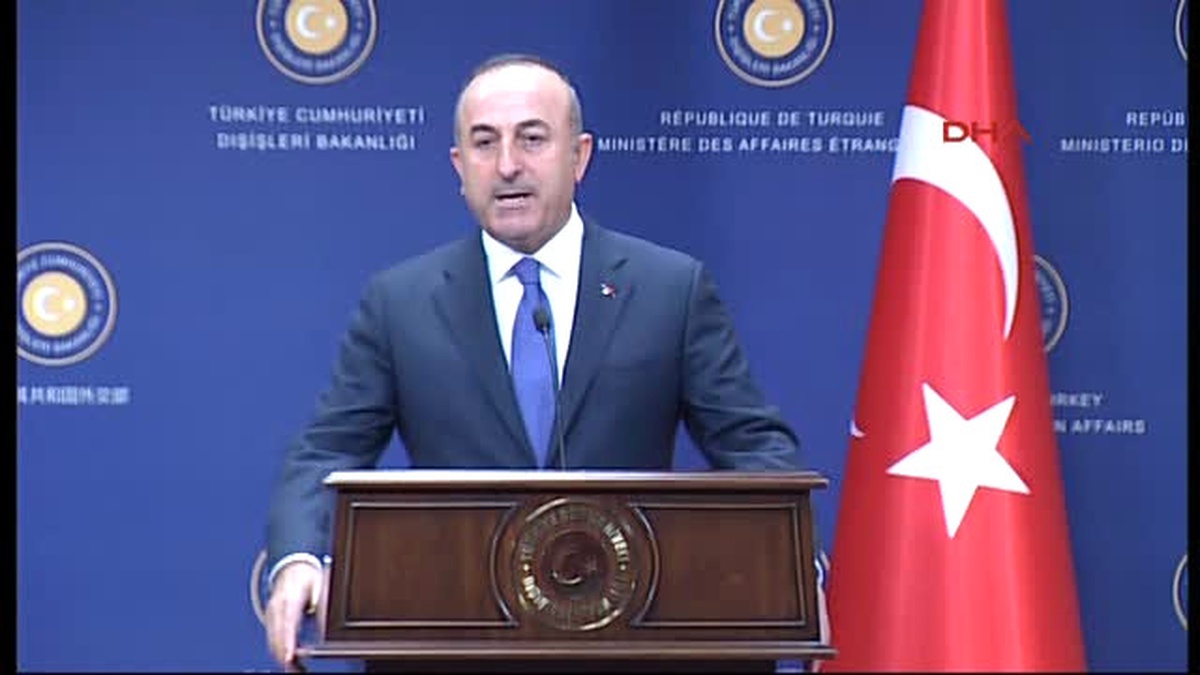 Dışişleri Bakanı Çavuşoğlu ve Alman Mevkidaşı Steinmeier\'le Ortak Basın Toplantısı Düzenledi 1