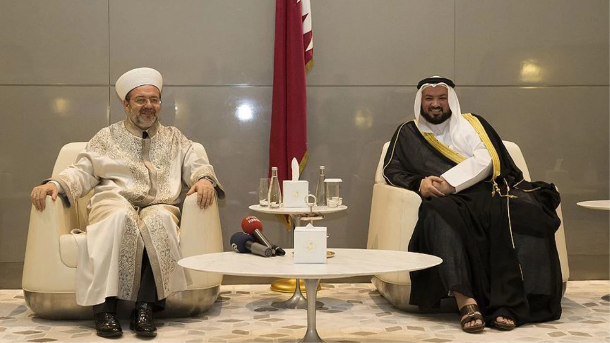Diyanet İşleri Başkanı Görmez, Katar\'da