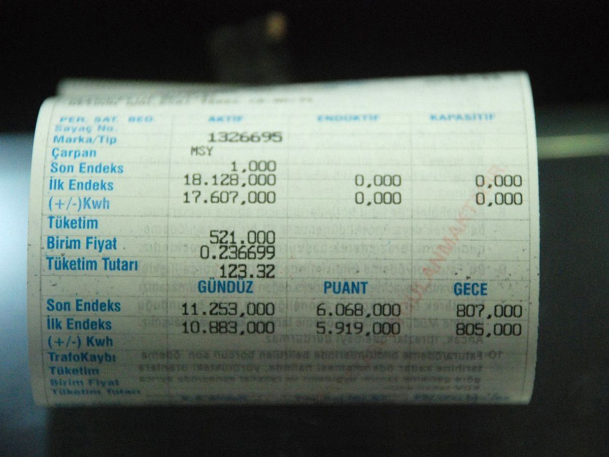 Elektrikte 125 Lira Üzerindeki Faturalara İndirim Uygulaması