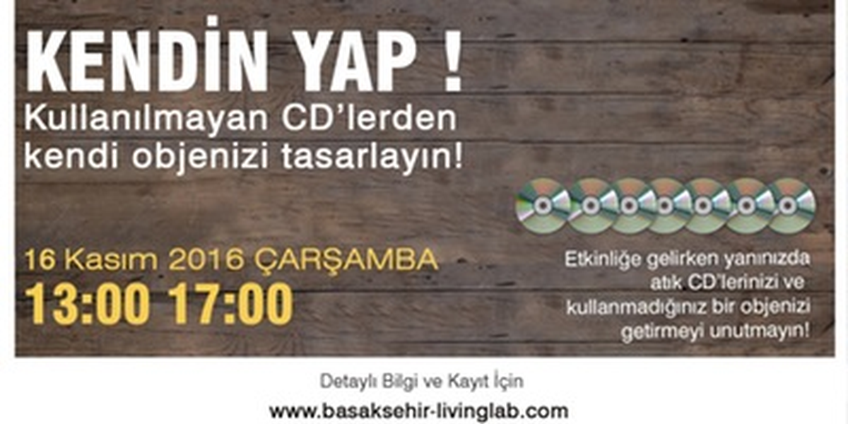 Kendin Yap! Kullanılmayan Cd\'lerden Kendi Objenizi Tasarlayın