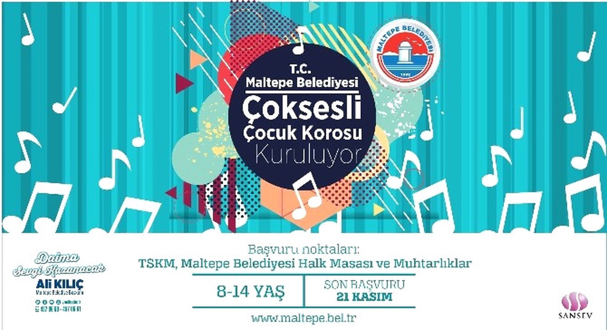 Maltepe Çoksesli Çocuk Korosu Kuruluyor
