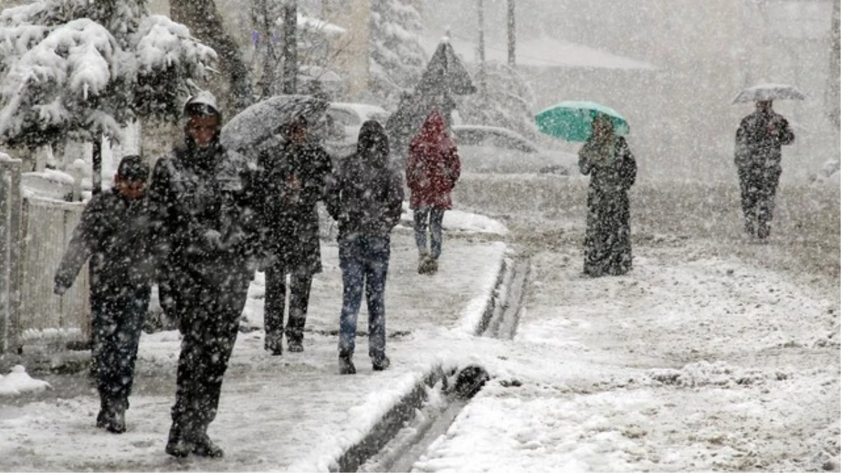 Meteorolojiden "Yoğun Kar" Uyarısı