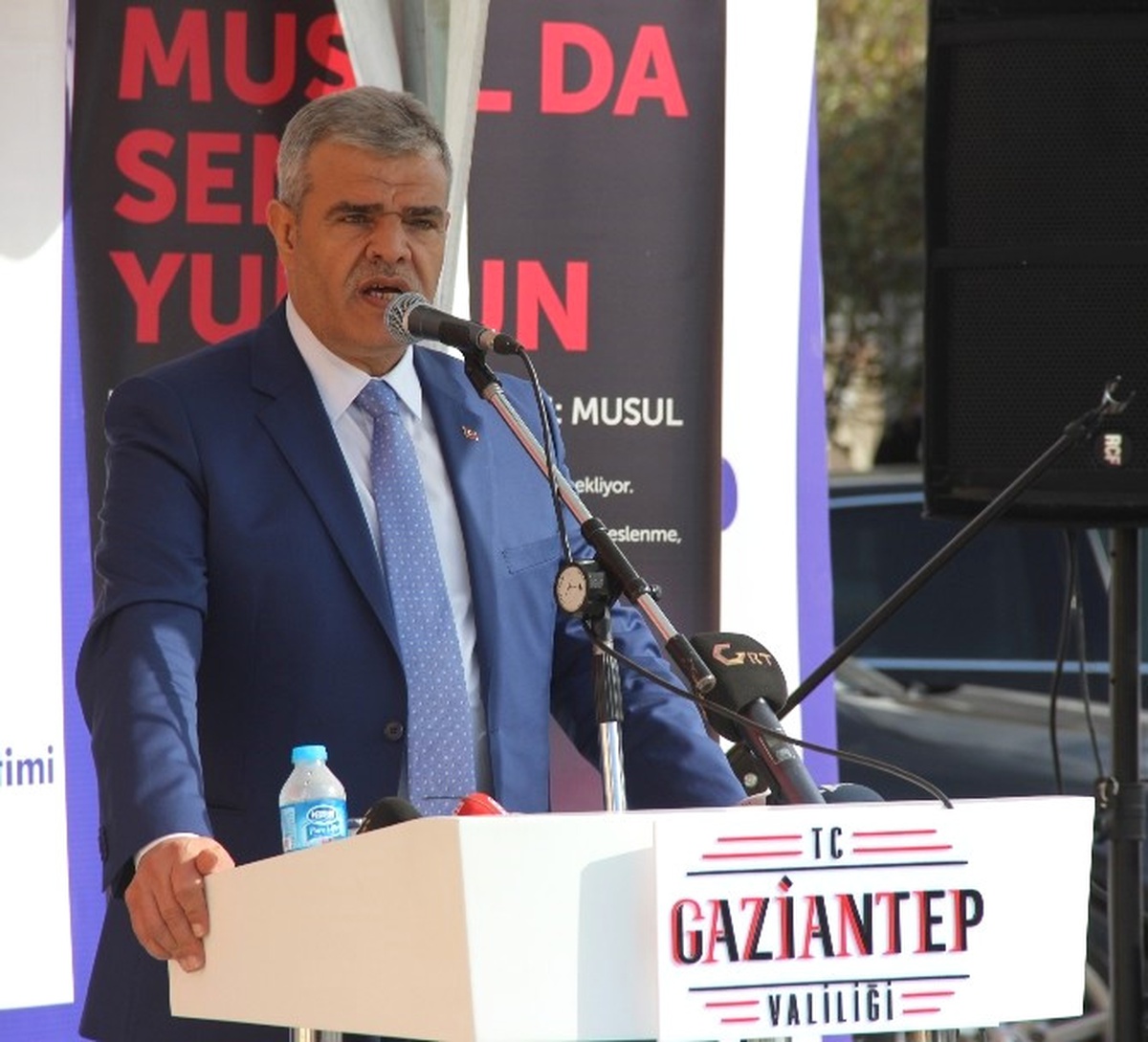Musul Yardım Konvoyu Gaziantep\'ten Yola Çıktı
