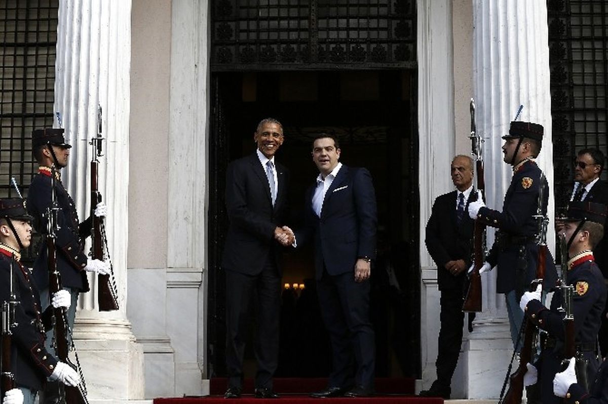 Obama, Çipras ile Görüştü