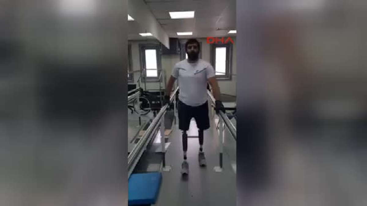 Protez Bacaklı Amanos Gazisi Kutman Yarbay