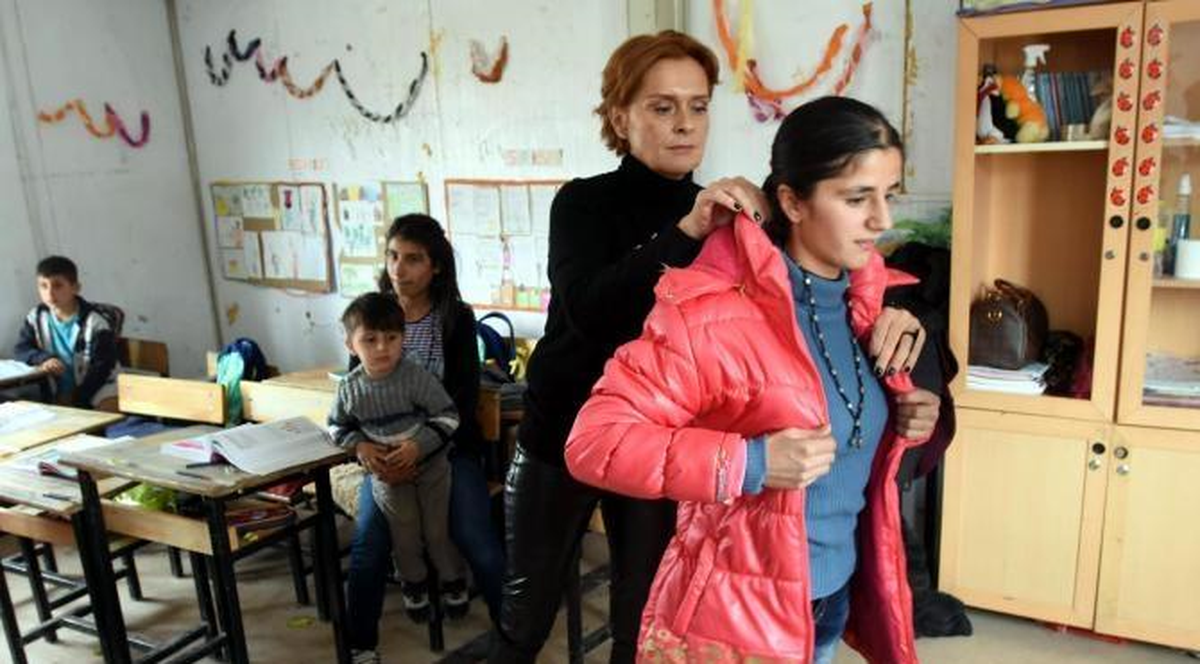 \'Sevginin Melekleri\'nden Öğrencileri Isıtan Kampanya