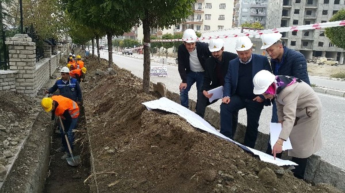 Van\'da Elektrik Hatlarının Yeraltına Alınması