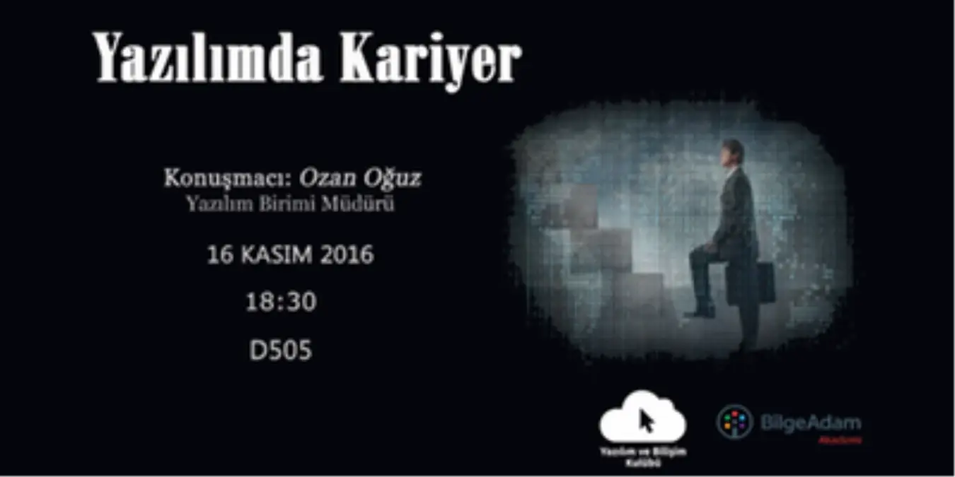 Bilge Adam - Yazılımda Kariyer Semineri